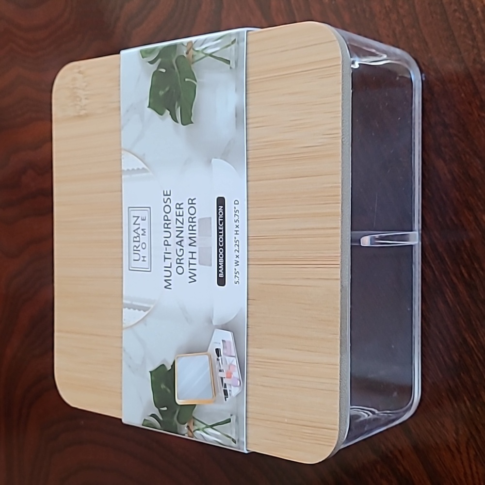 Multi-Purpose Organizer With Mirror